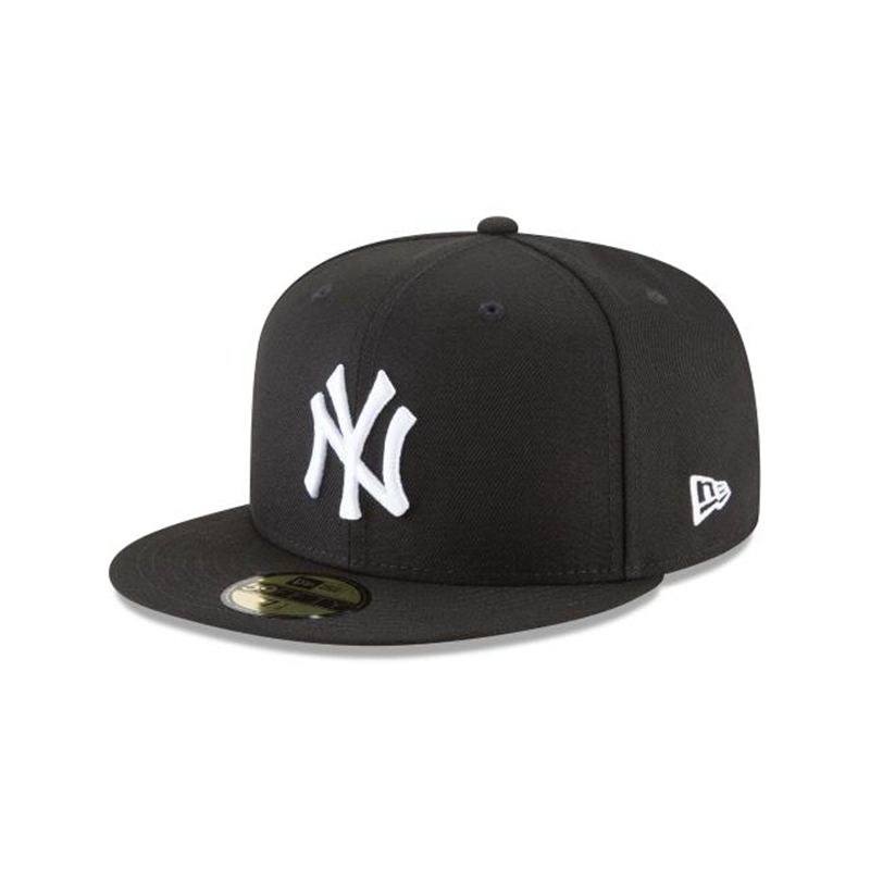 New York Yankees Gorra | New Era MLB Basic 59fifty Fitted Cap Mexico - Negros